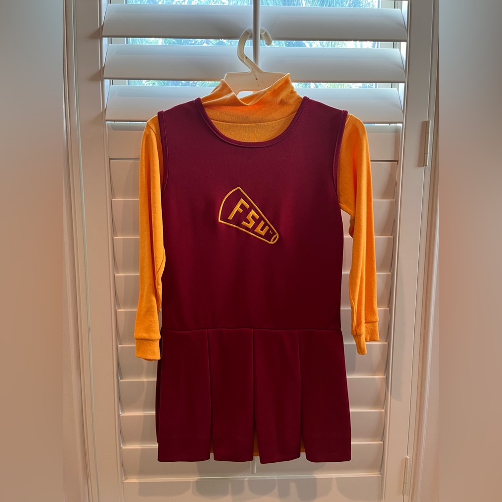 FSU Seminoles girls cheerleading outfit